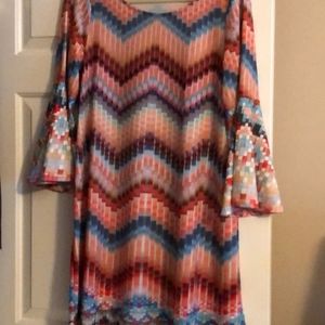 Stretchy and colorful dress